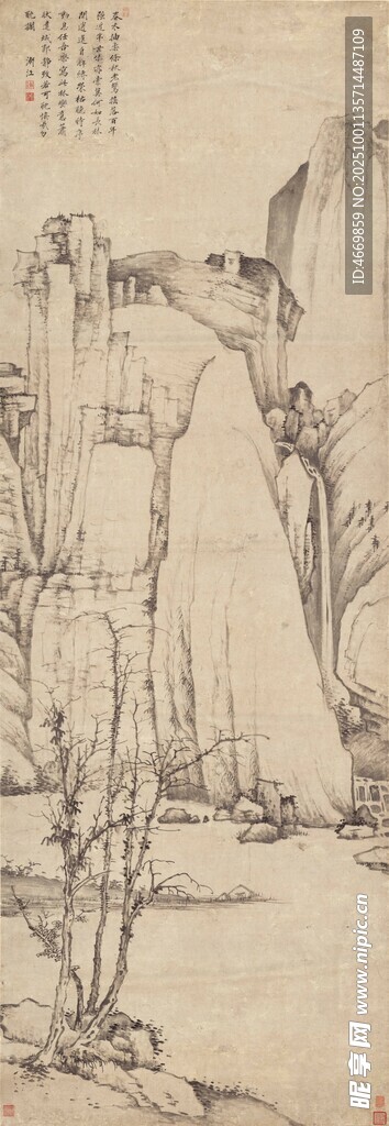古代人物场景画