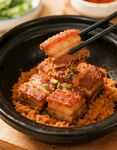 美味香煎五花肉