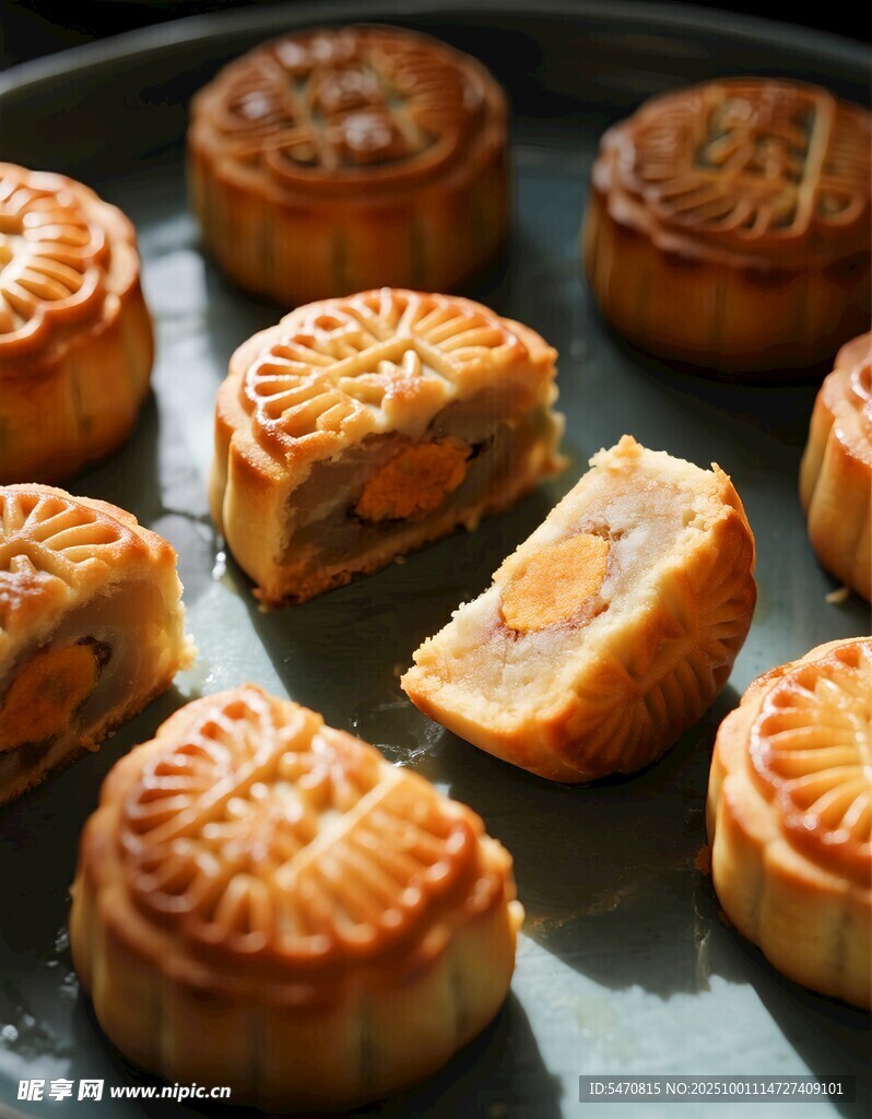 美味月饼展示