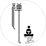 禅意静坐图