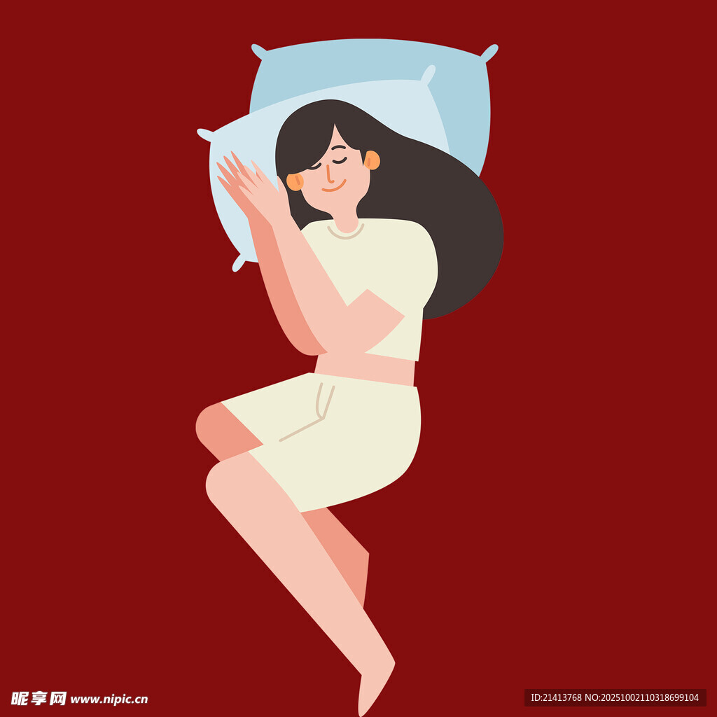 熟睡的女子