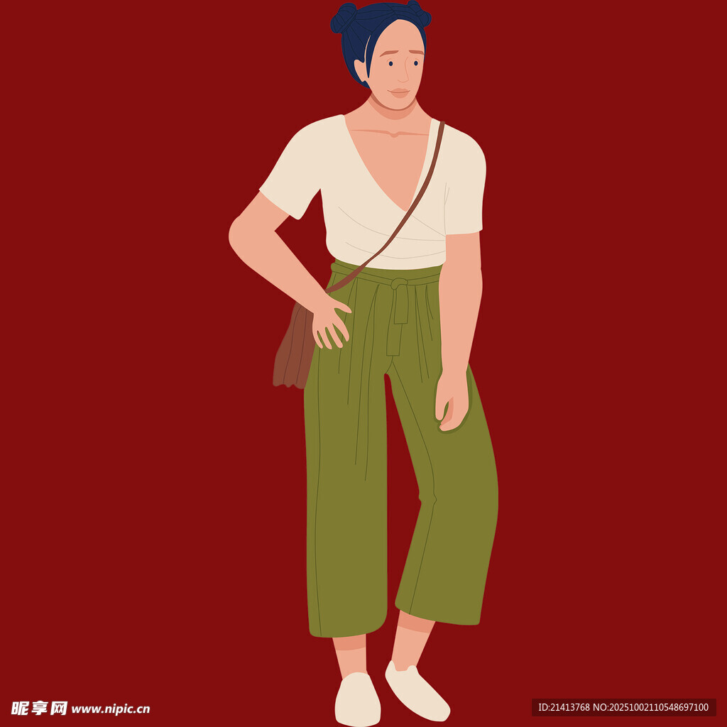 时尚穿搭女性形象展示