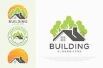 房屋建筑logo