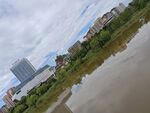城市河畔风景