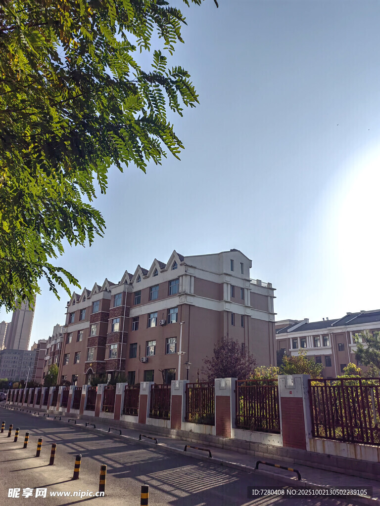 欧式风格街道建筑景观