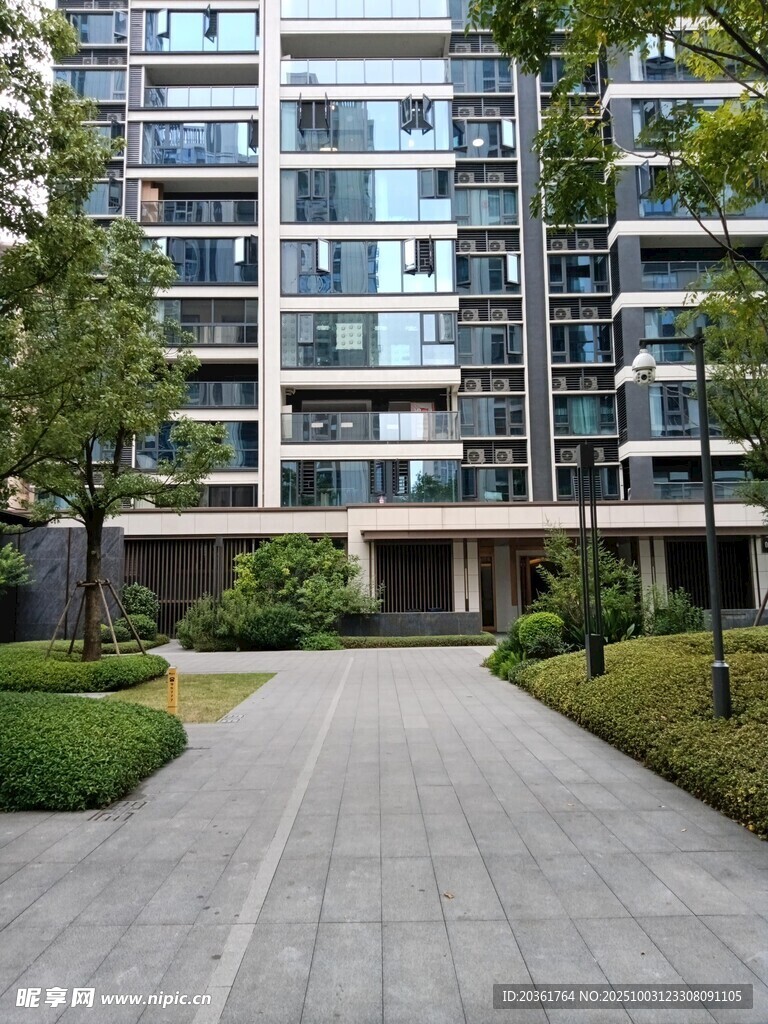 现代雅致小区景观大道
