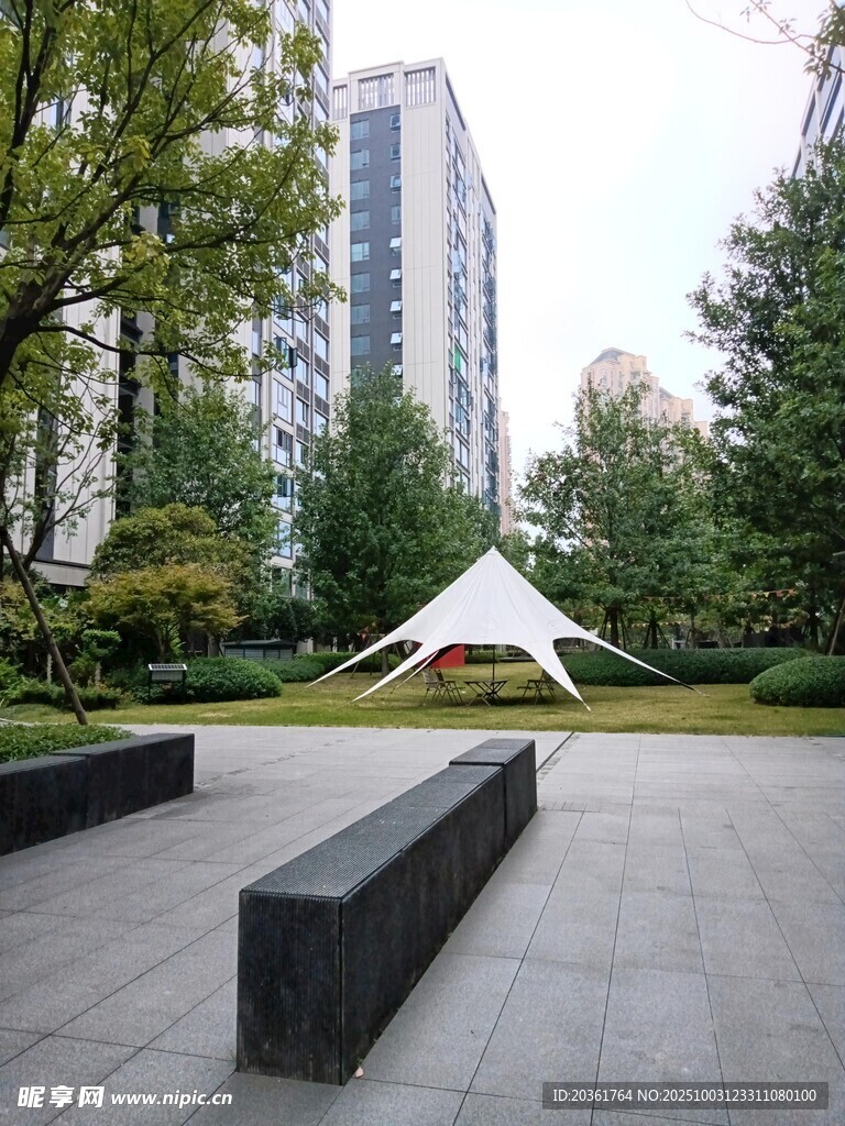 城市中的户外休憩景观空间