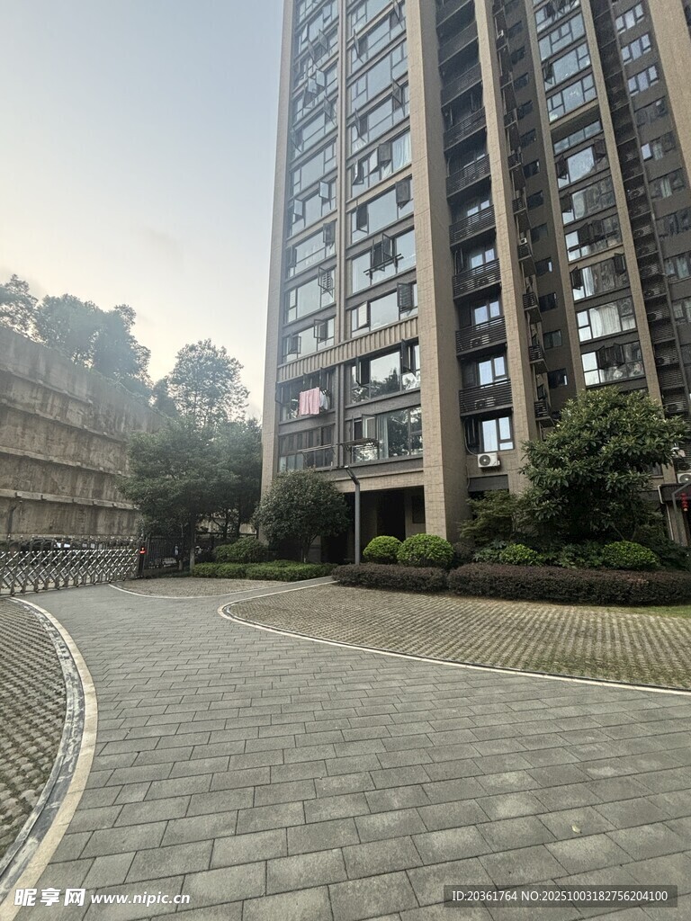 现代高层住宅景观