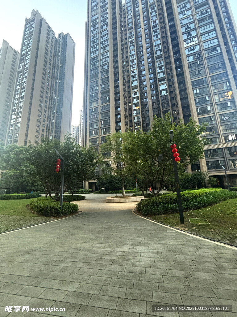 现代高层住宅小区景观