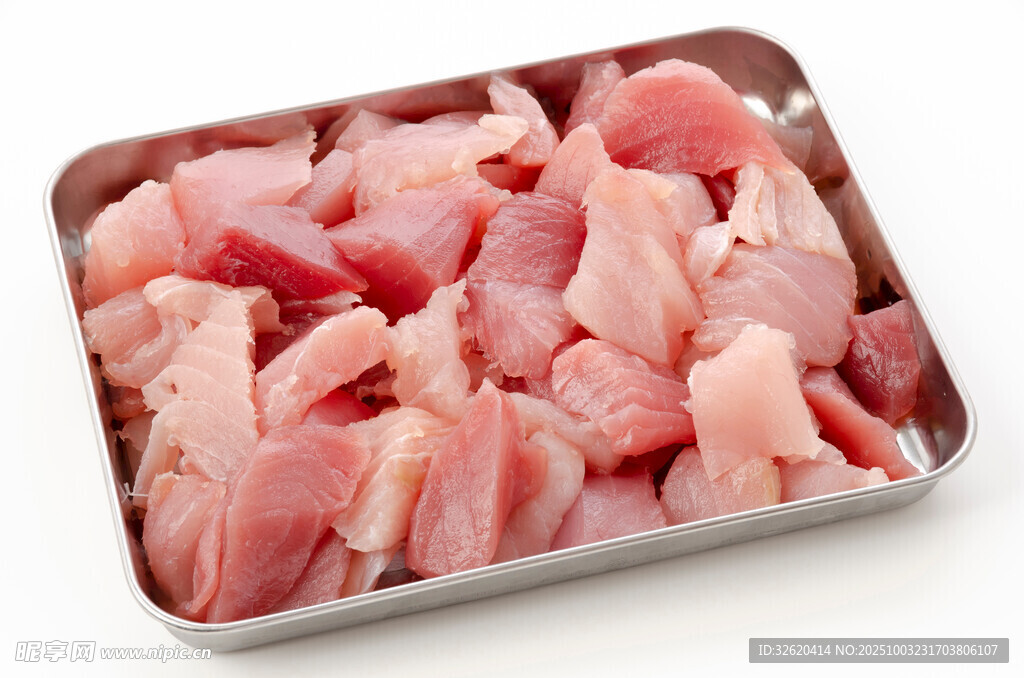 新鲜鸡肉块