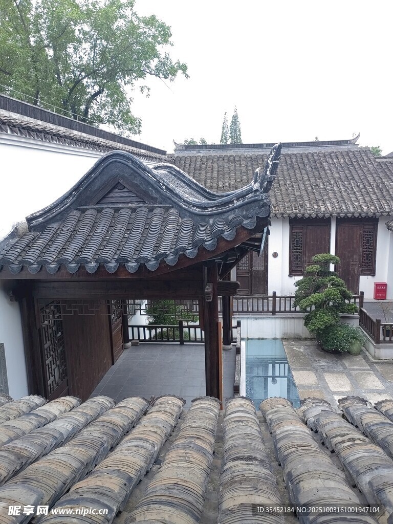 徽派庭院