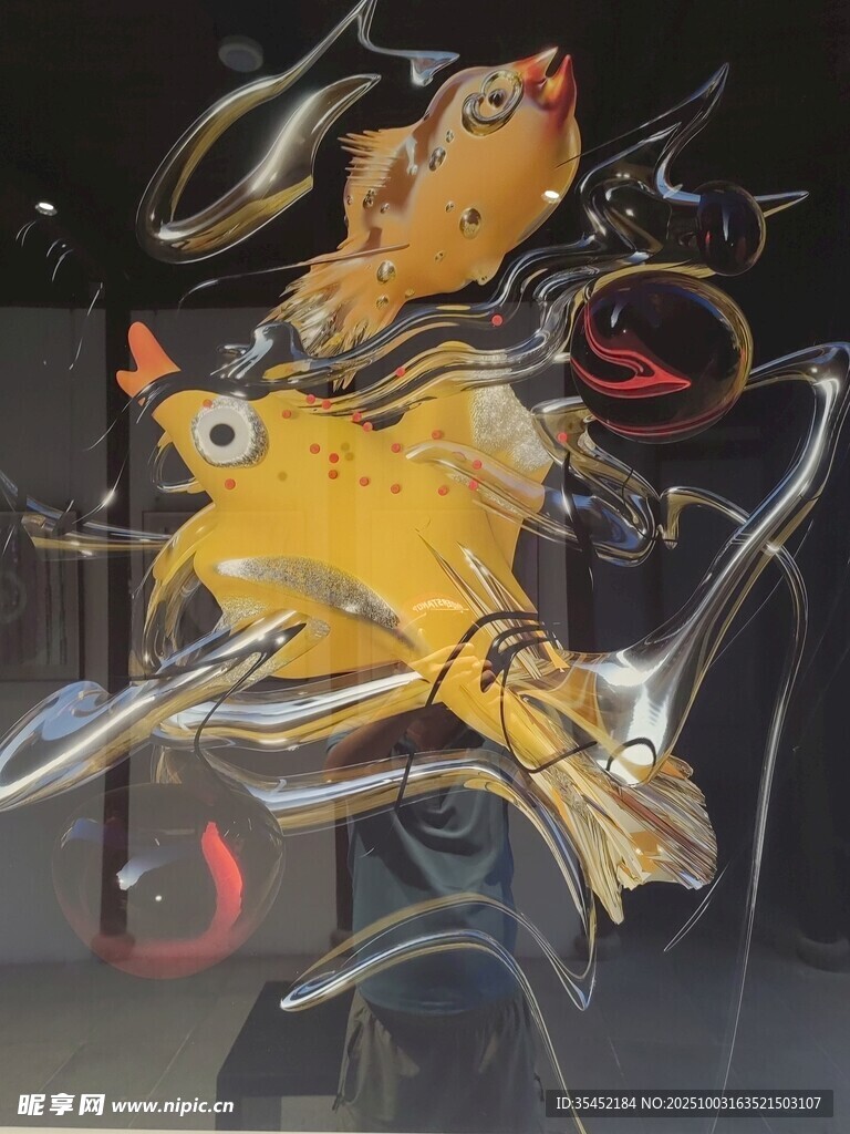 抽象画