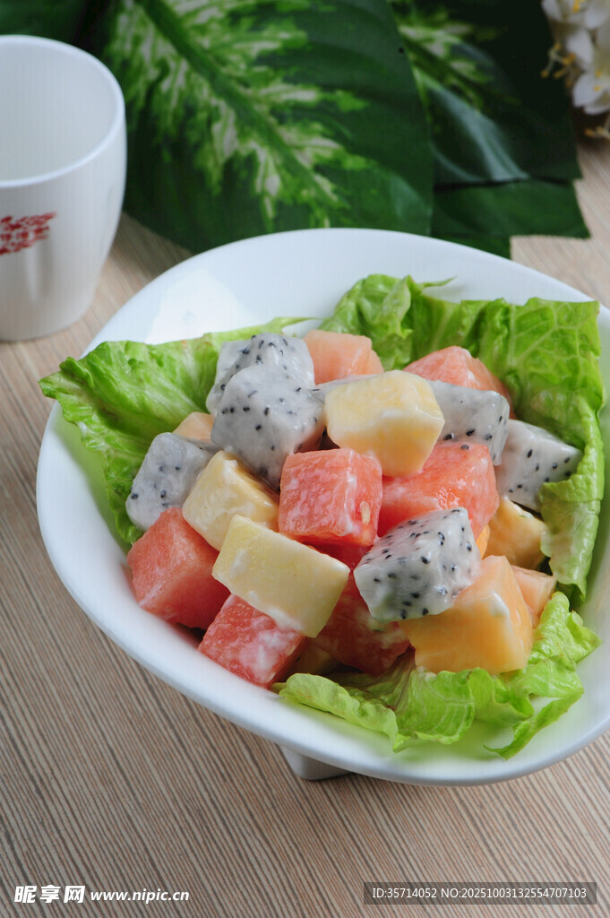 美味水果沙拉拼盘