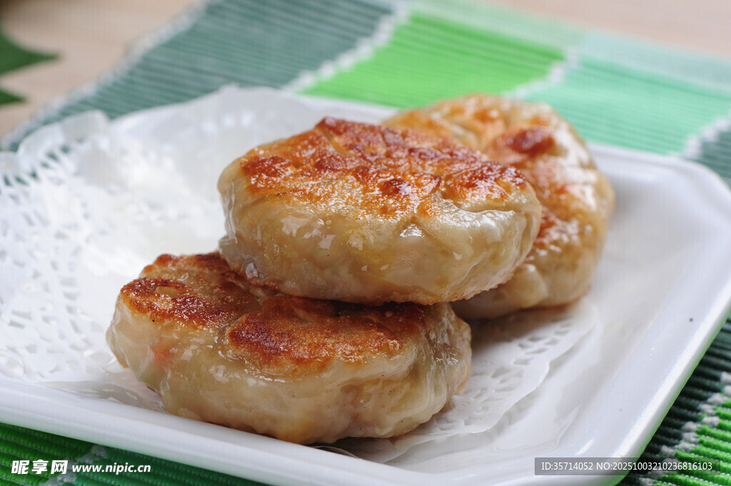 美味香煎糯米饼