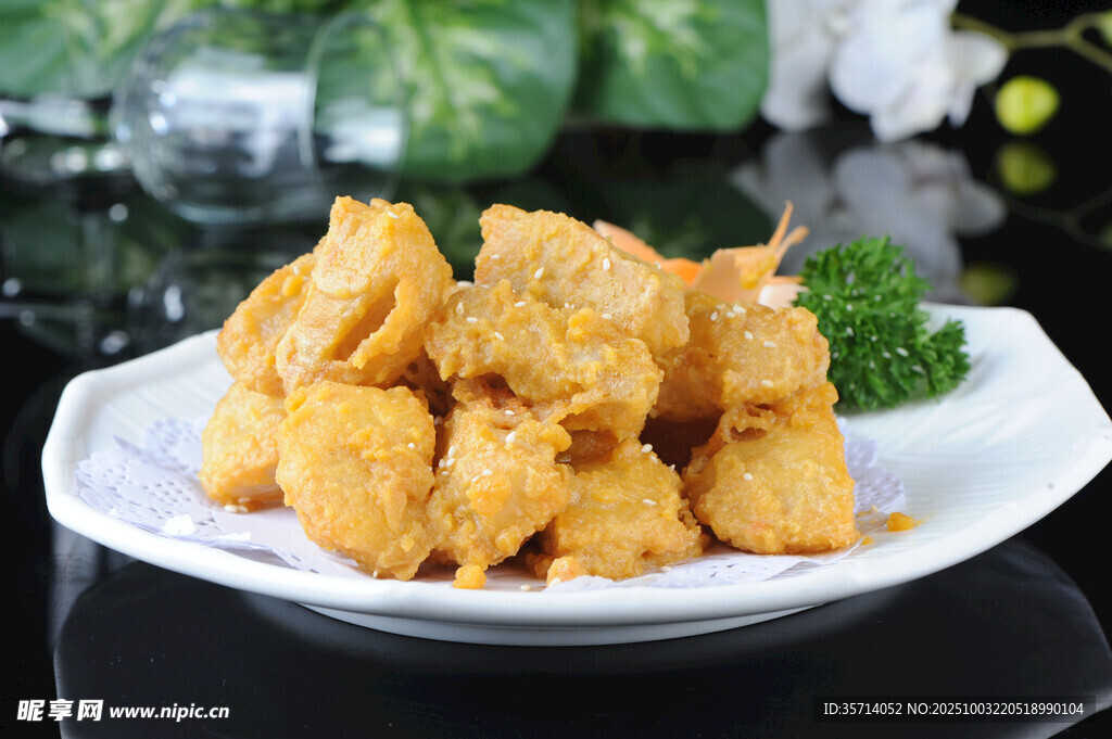 美味香酥炸豆腐