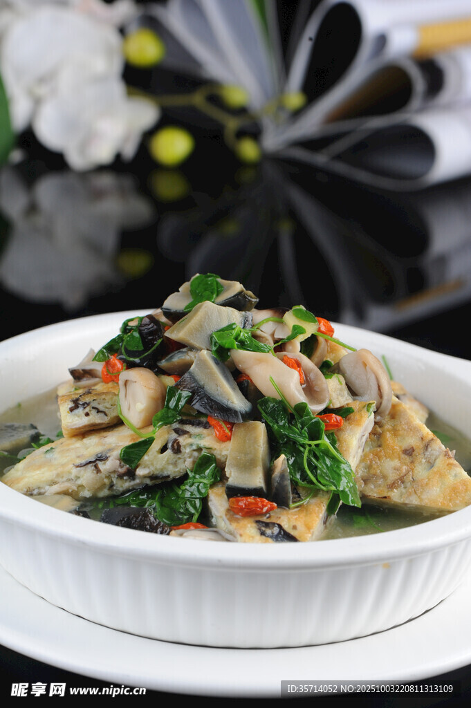 美味蔬菜炒豆腐