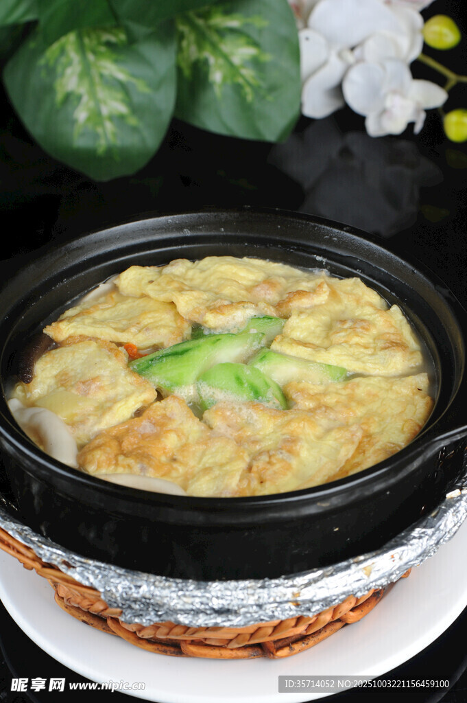 砂锅鸡蛋豆腐