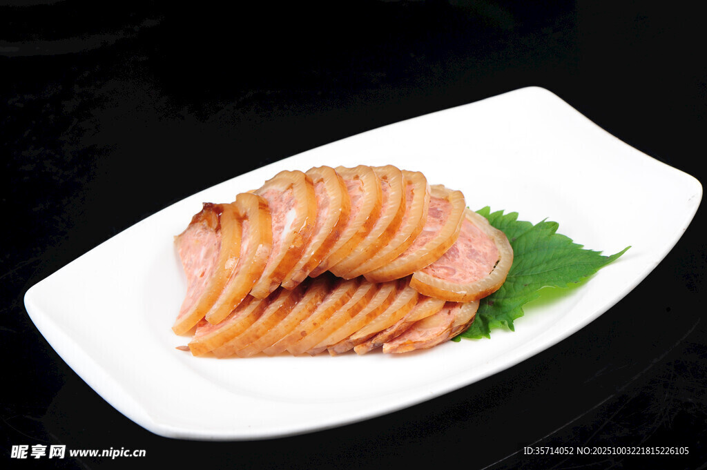 香煎鸡肉摆盘