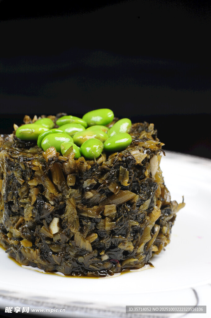 梅干菜造型美食