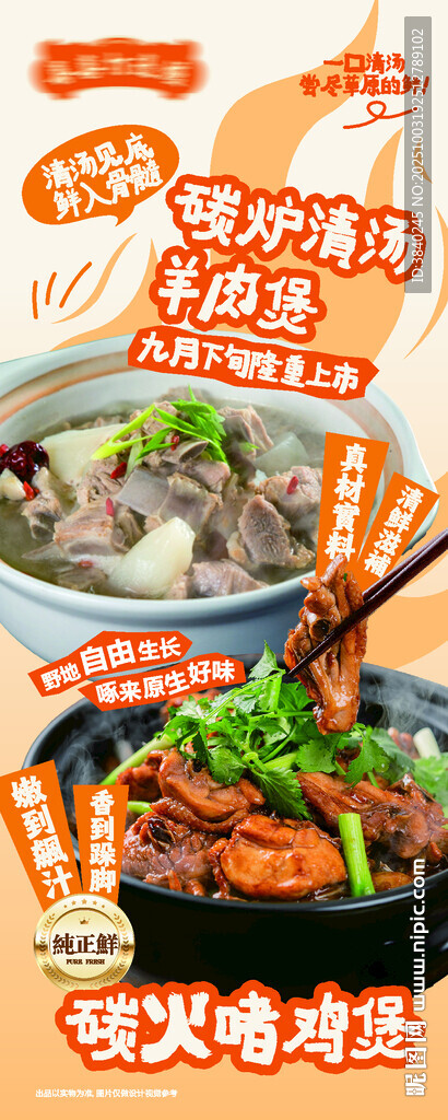炭火鸡煲
