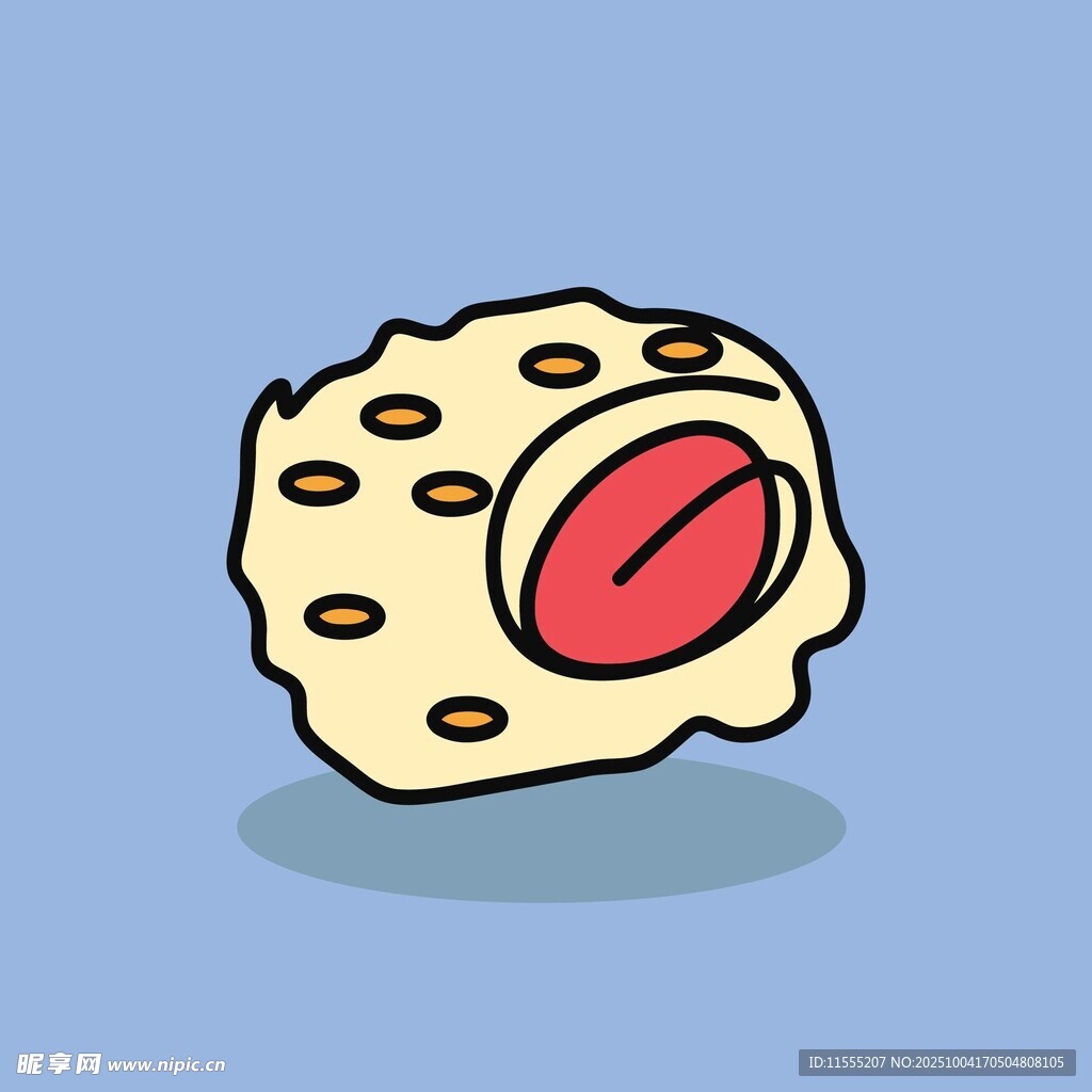 卡通寿司插画
