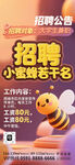 招聘展架图片