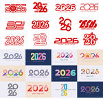 2026年多样艺术字体设计
