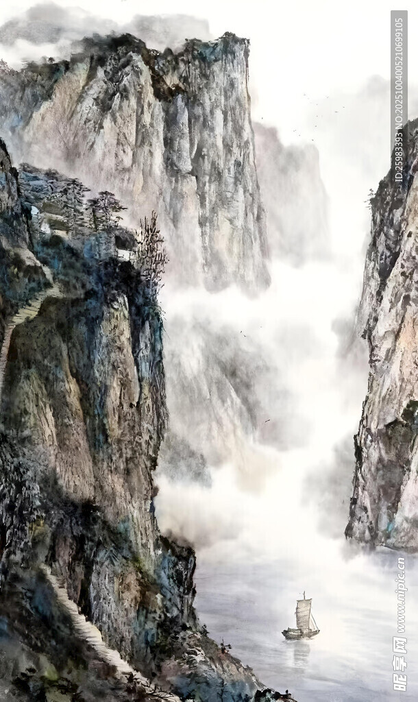 三峡烟云图