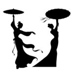 人物剪影
