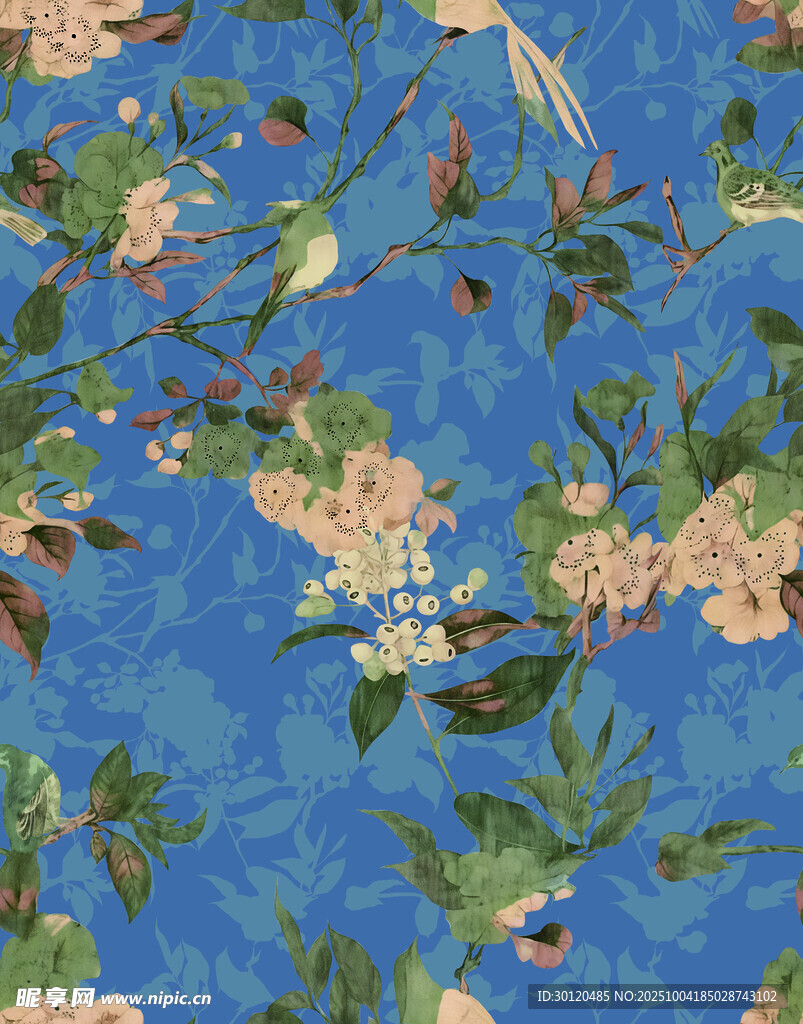 琵琶旗袍花