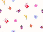 小碎花 扎染花