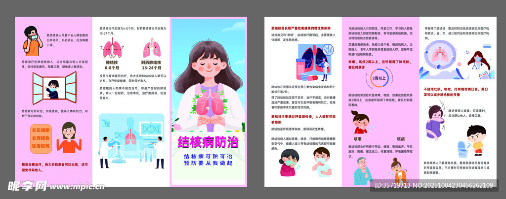 结核宣传页