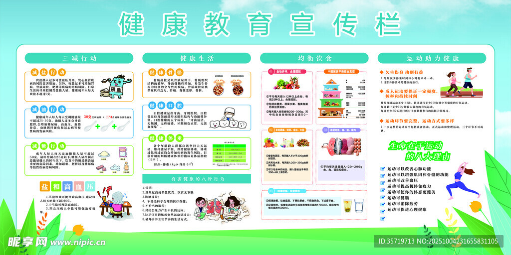 健康教育宣传栏