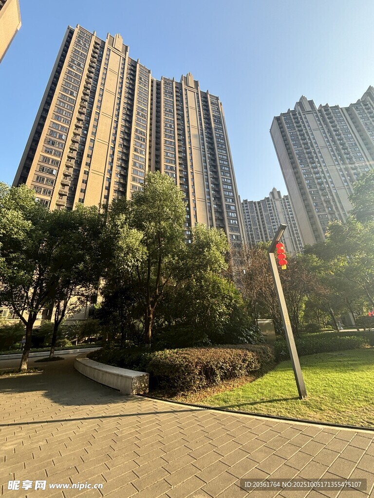 城市住宅区景观