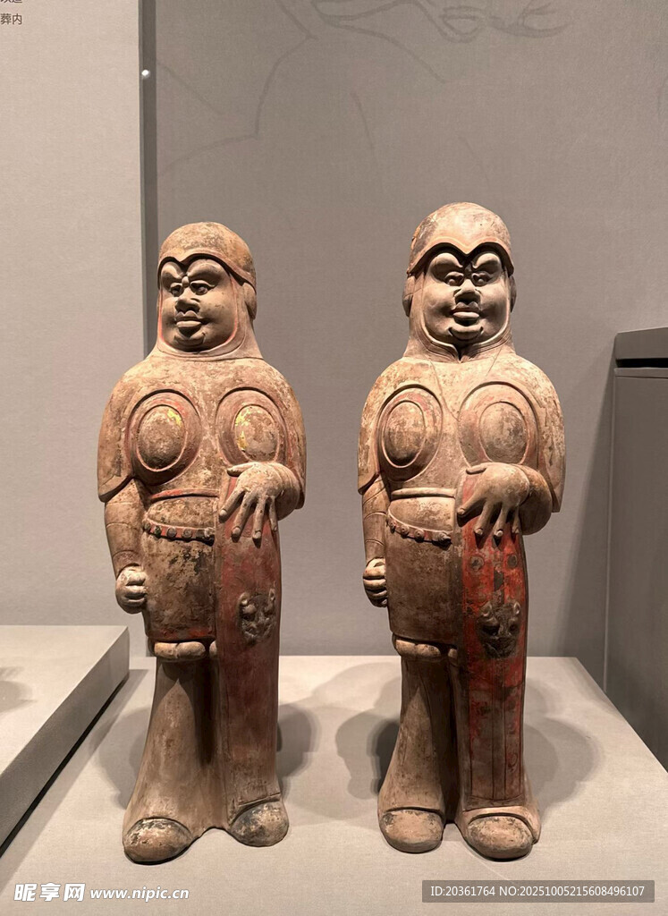 古代陶俑展示