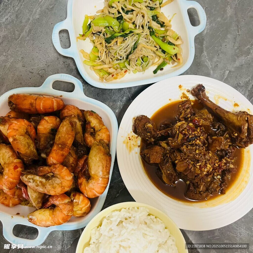 丰盛家常菜组合