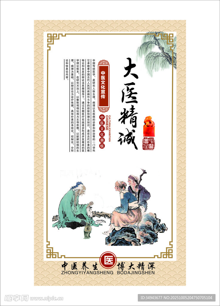 中医文化 大医精诚意境图