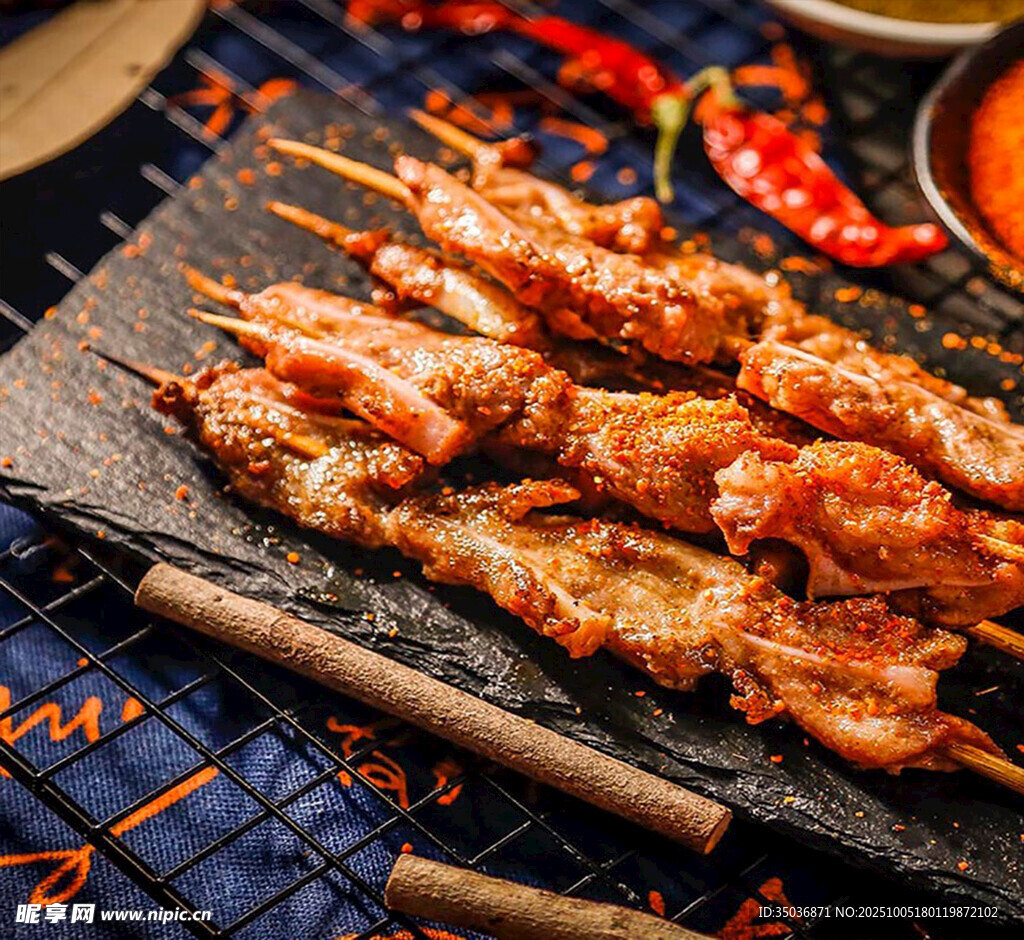 美味烤肉串