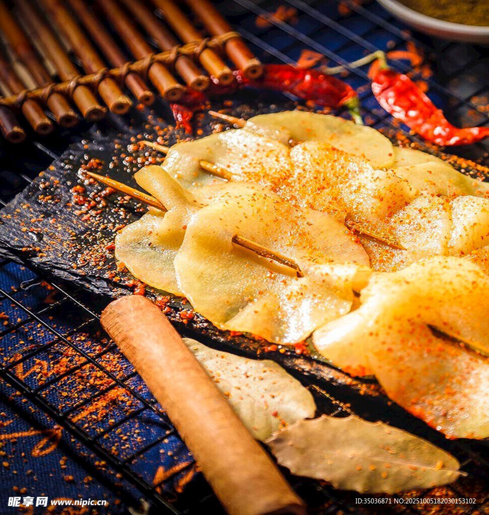 美味烤制土豆片