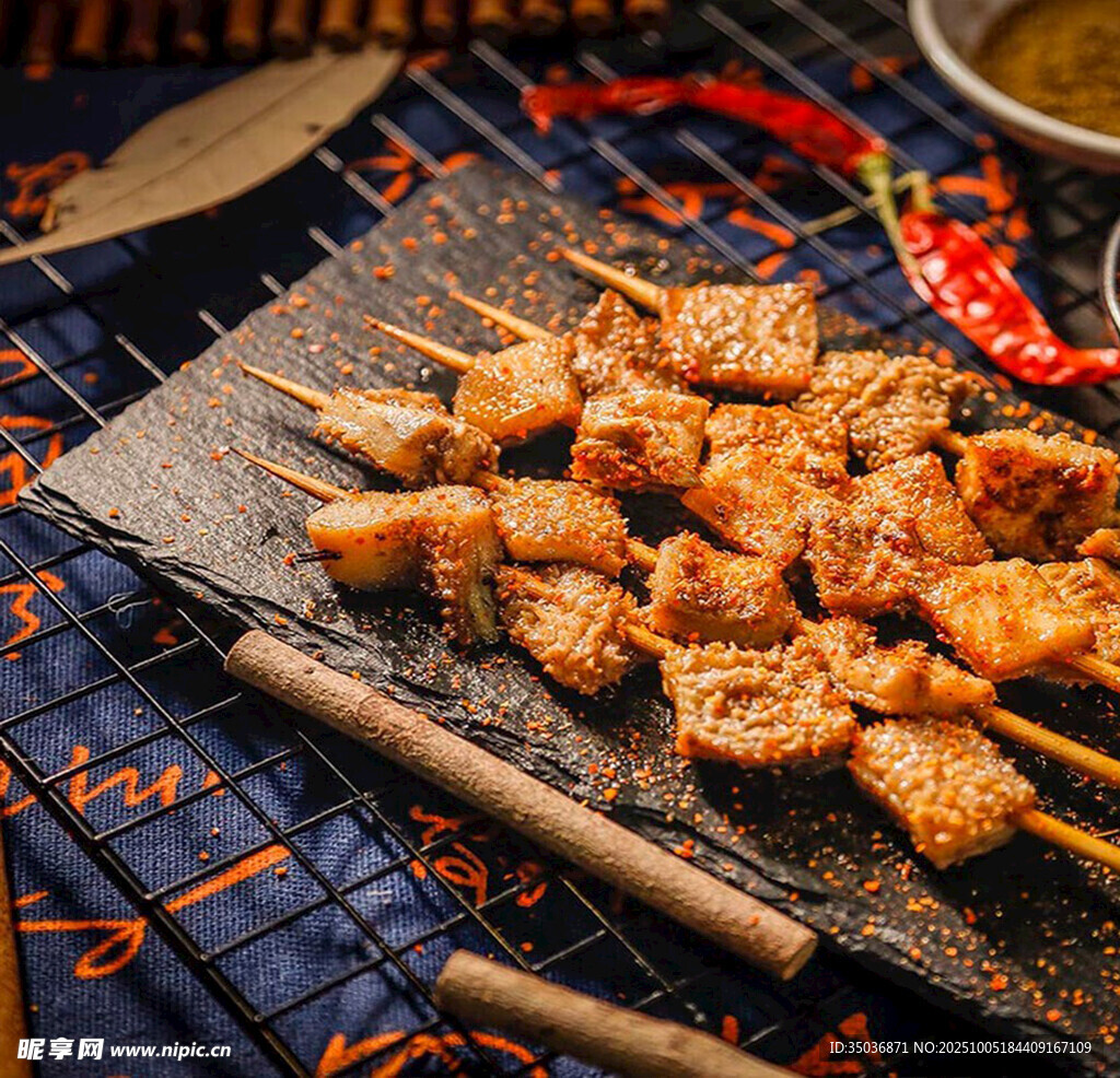 美味烤肉串