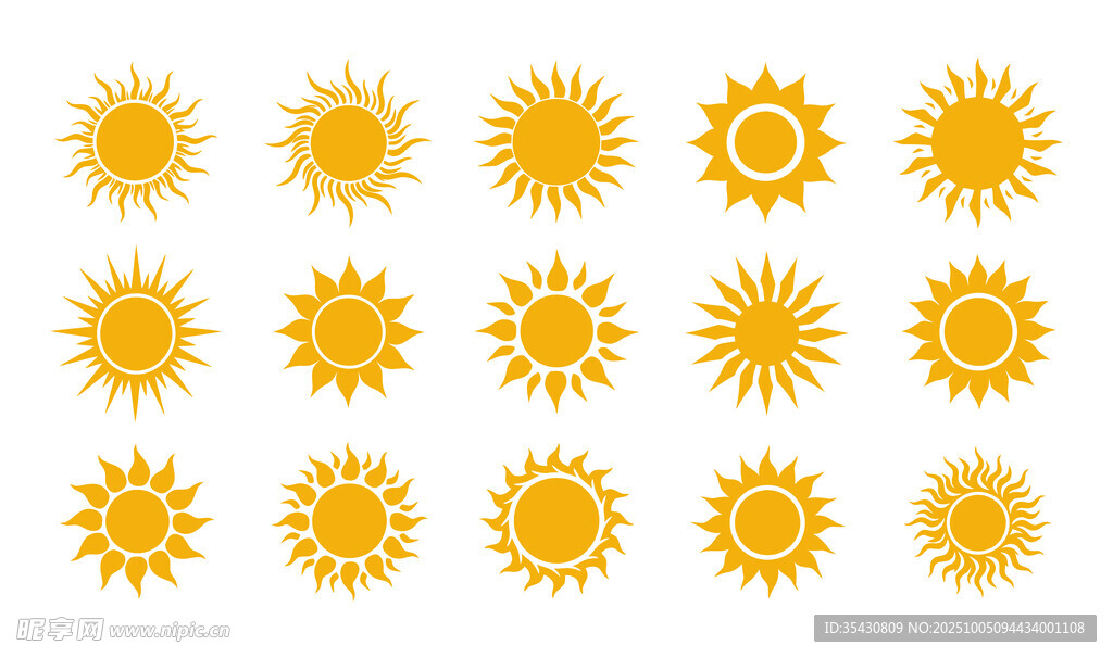 太阳图案
