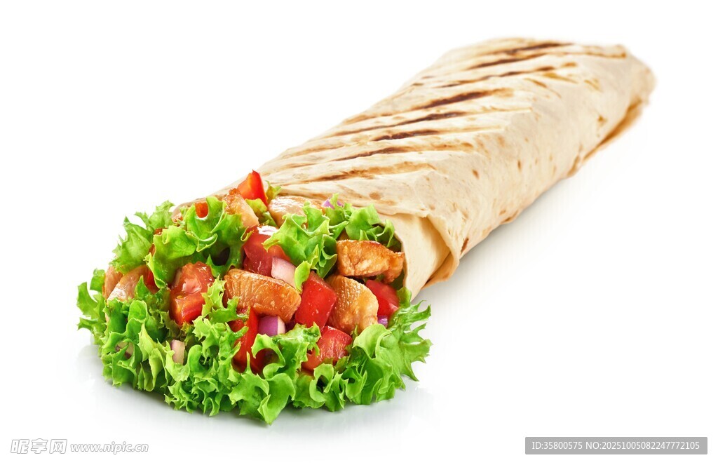美味蔬菜卷饼