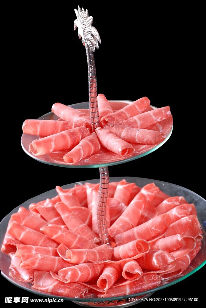 双层鲜牛肉卷火锅食材