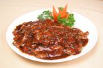 美味酱牛肉摆盘精致