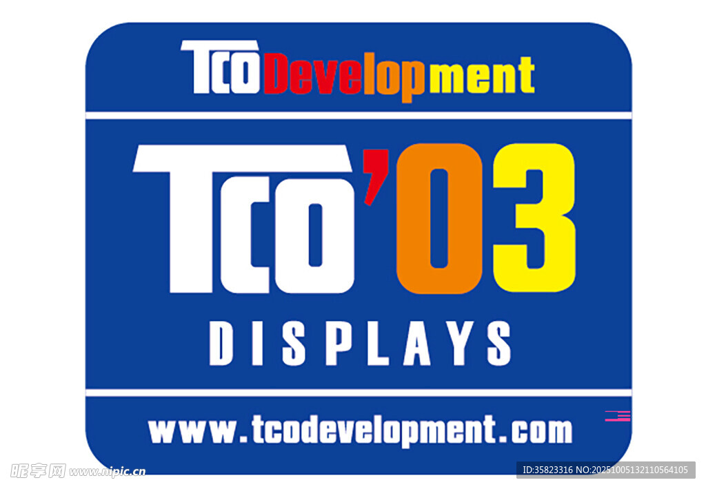 Tco 03显示认证标志