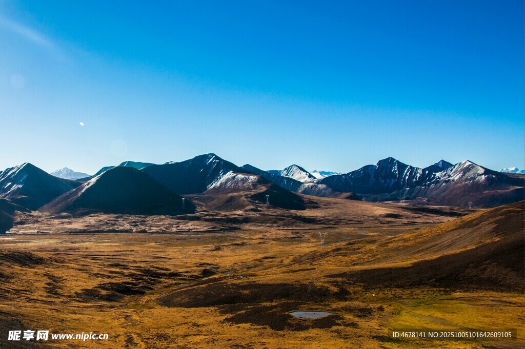 壮丽高山草原风光美景