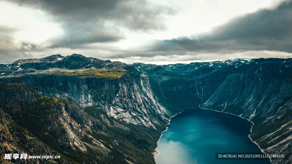 壮丽峡湾风光美景