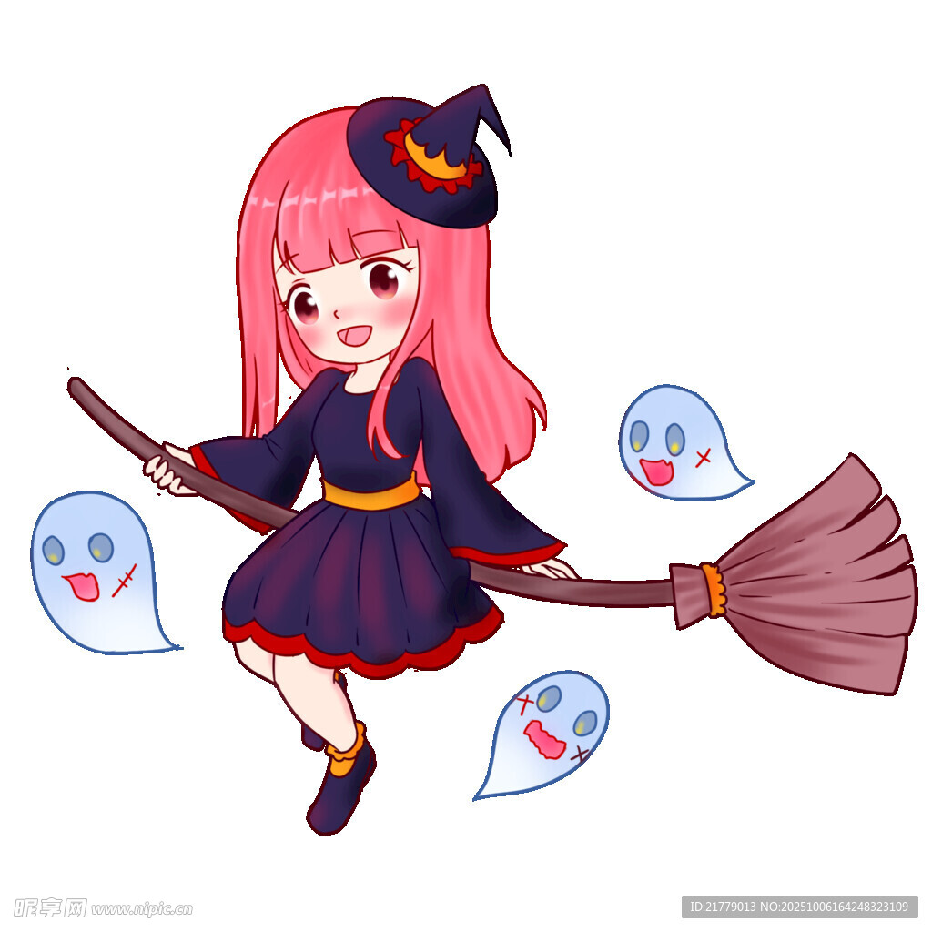 飞行的魔法女巫