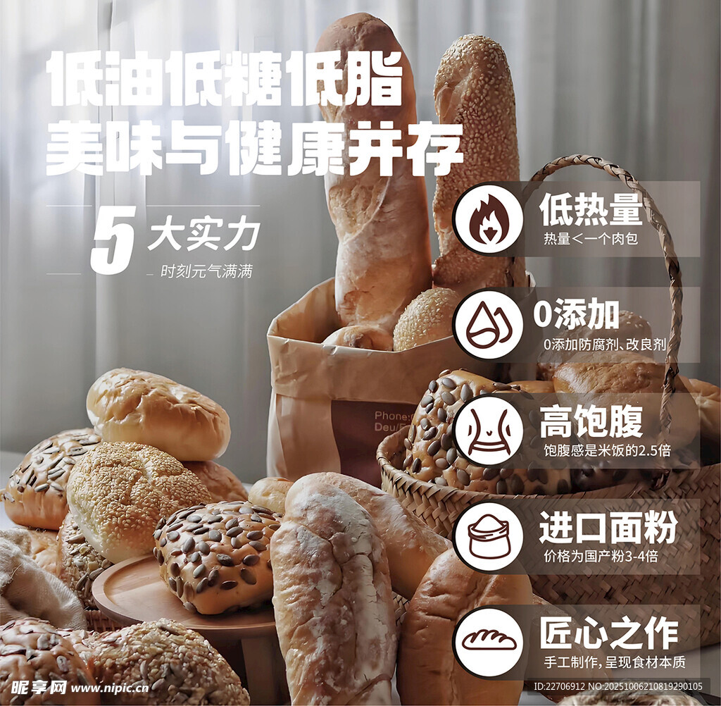 面包画面