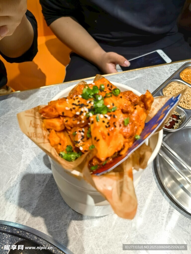 美味炸鸡桶